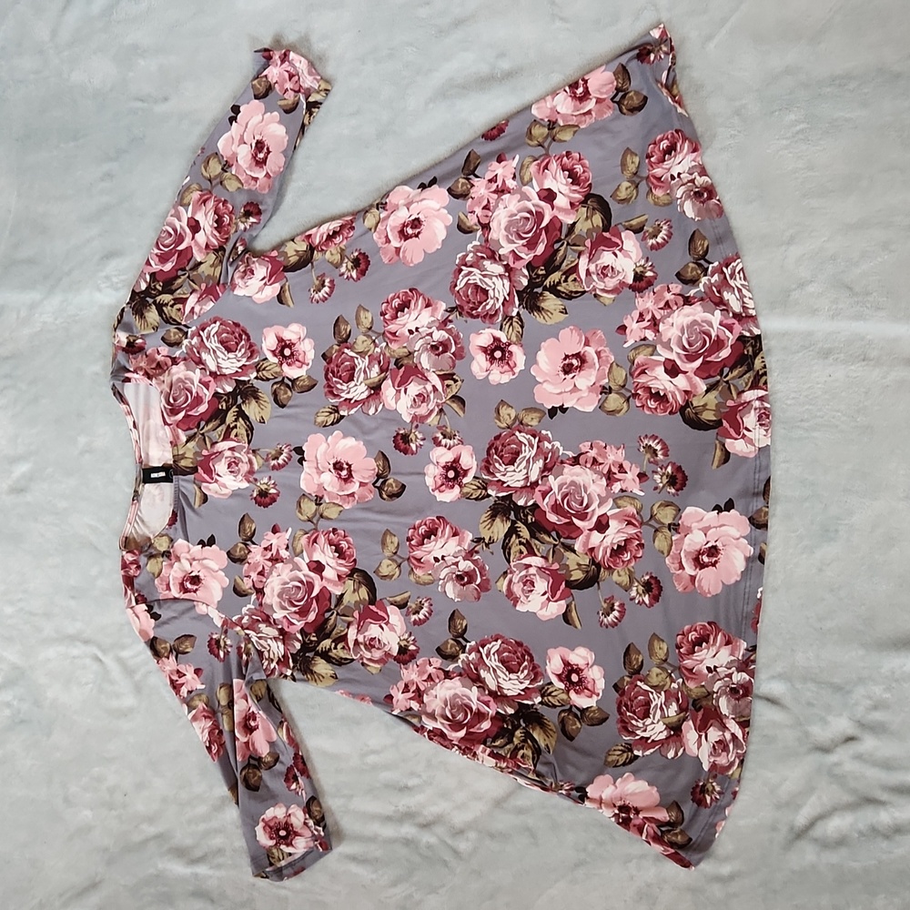 Agnes & Dora Floral XL 3/4 Sleeves with Pockets Gently Used